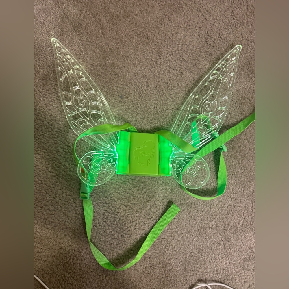 Disney Tinkerbell 14” inch Light Up Fairy Glow Wings Costume